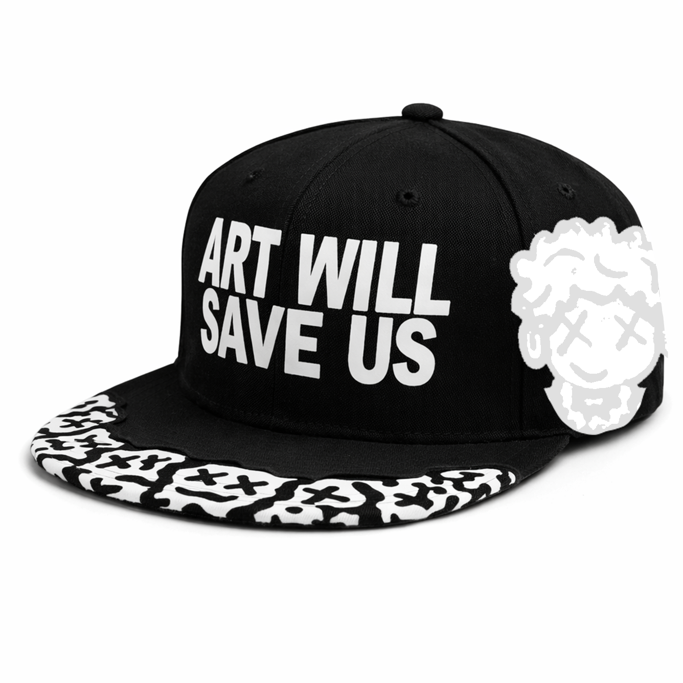ART WILL SAVE US HAT (BLACK)